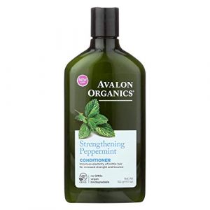 Avalon Organics Apr&egrave;s-shampooing fortifiant &agrave; la menthe poivr&eacute;e 325 ml (mOrganics Beauty (UK), neuf)