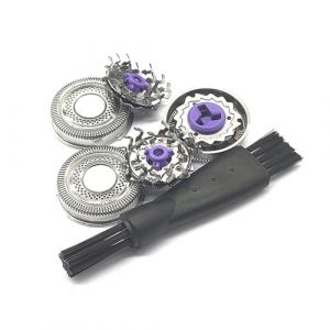 Couteau de rasoir &eacute;lectrique, Lot de 3 lames rasoir avec brosse nettoyage for SP9880/9860/9861/9863/9820 (SHANYa, neuf)