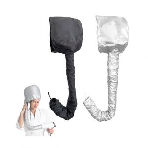 UILYNIU 2 Pièces Casque Seche Cheveux Bonnet Seche Cheveux Bonnet Chauffant Cheveux Soin Casque Chauffant Cheveux Sèche de Capot pour le Style de Séchage Curling Conditionnant en Profondeur（2 Pièces） (XIMO EU, neuf)