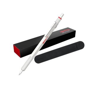 rOtring Stylo &agrave; bille professionnel 600 | Blanc nacr&eacute; | Coffret cadeau + &eacute;tui en velours | 2183911 (Famica FR, neuf)