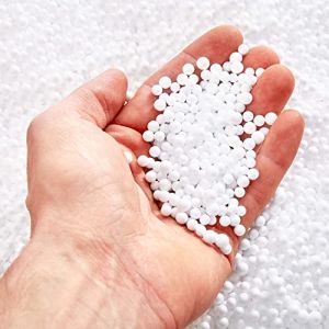 Bonvivre© Premium Perles EPS Billes de Polystyrène Boules de Polystyrène 4L - Coussin de Recharge-Matériel d'emballage Remplissage Paquet Pouf Microperles Coussin d'allaitement (let's build brands, neuf)
