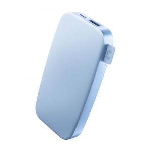 Fresh 'n Rebel Batterie Externe - Entr&eacute;e et Sortie USB-C - Charge Rapide (Fast Charge 20W) - 6 Fonctions de s&eacute;curit&eacute; - Powerbank pour iPhone et Android (Vivid Blue, 12000mAh) (Fresh 'n Rebel, neuf)