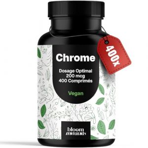 Chrome Compl&eacute;ment Alimentaire - 400 Comprim&eacute;s - Picolinate de Chrome Vegan - Produit en Allemagne - Chromium Picolinate (Supplement Hub GmbH, neuf)
