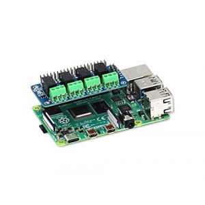 sb components Relais 4 Zero 3 V 4 canaux pour Raspberry Pi, relais d'extension pour Raspberry Pi 4B/3B+/3B/2B/B+/A+/Zero et Zero W | Module de relais d'alimentation pour Raspberry Pi (SB Components Ltd, neuf)