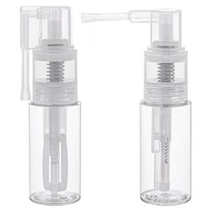 Osmond 2 Pièces Pulvérisateur de Plumeau de Paillettes Transparent Artisanat Flacon Pulvérisateur de Paillettes Vide Multi-Usages Flacon Pulvérisateur Vide en Plastique 50 Ml (Lixijiedianpu, neuf)