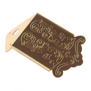 Cordier Chevalet pour mandoline 12 trous pour 3-6 cordes Cigar Box Guitare Doré (taizhoutubu, neuf)