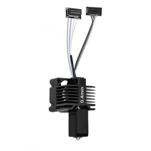 Kit complet Hotend P1S P1P, t&ecirc;te d'impression Hot End compl&egrave;te avec chauffage en c&eacute;ramique, thermistor, buse en acier durcie de 0,4 mm, Hotend de rechange pour imprimante 3D Bambu Lab s&eacute;rie P1 (Lankegu, neuf)