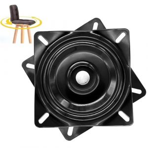 Rcbzzp Plateau Tournant Roulement à Billes, Plateau Tournant à Roulement à Billes à 360 °, Table Tournante de Chaise Pivotante, 127 * 127 * 20,5 mm, pour Tabourets Tables Étagères TV (5 inch) (MUTULI, neuf)