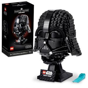 LEGO 75304 Star Wars Le Casque de Dark Vador, Kit de Construction, Maquette, Masque, Collection, Décoration, Loisirs Créatifs, Idée Cadeau, pour Adultes (cavernedesjouets, neuf)