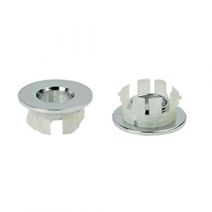 Lavabo trop-plein couvercle d&eacute;coratif &eacute;vier trop-plein trou bouchon en c&eacute;ramique lavabo &eacute;vier trop-plein couvercle d&eacute;coratif accessoiresOp&eacute;ration facile (jiayingxingmao, neuf)