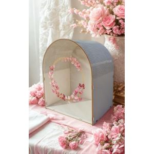 MALONA - Urne Mariage Blanche, urne Anniversaire - Boîte à Cartes et Enveloppes pour Mariage, Urne baptême - Cadeaux, boîte en Bois - Décoration de Réception et Événements Festifs - (Malona store, neuf)