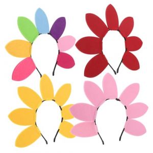 SAFIGLE 4 Pi&egrave;ces T&ecirc;tes pour Couples T&ecirc;te Floral pour F&ecirc;te Saint Valentin Anniversaire et Photo Accessoires Confortables et Durables (Grand Di, neuf)