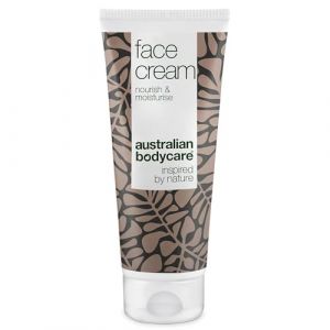 Crème visage contre l'acné et les boutons 100 ml – Hydratant léger avec Bakuchiol, Vitamine E & 4-Terpineol naturel, connu du huile d'arbre à thé (Australian Bodycare, neuf)