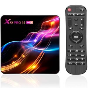 Android TV Box 14.0, Android Box 4 Go de RAM, 32 Go de ROM, RK3528 Quad-Core 64 Bits Cortex-A53,2025 TV Box Support 4K 2.4G /5G Dual-Band WiFi Ethernet 10/100MUSB 3.0/2.0 Smart Box (YANYU TECH, neuf)