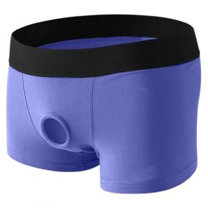 Générique Tenue Sexy Homme Pute, String Hot Transparent Slip Moulant Drole Deguisement Paillettes Short Cuir Noir (IHUAE, neuf)