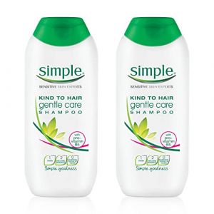 Simple Kind to Hair Lot de 2 shampoings doux 200 ml (Everyday+Essentials, neuf)