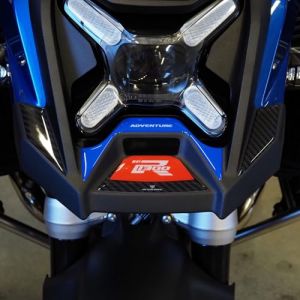 Resin Bike Autocollant Moto Compatibles avec BMW R 1300 GS Adventure Trophy 2025. Protections Bout de Carénage Contre Les Chocs et Les Éraflures. Autocollant 3D Résinés Made in Italy (ResinBike, neuf)