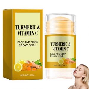 Crème raffermissante visage et cou au curcuma et à la vitamine C, hydratant visage raffermissant et liftant pour femmes, éclaircissant et rajeunissant, anti-âge, lisse les rides (1pcs) (henanningmeng, neuf)