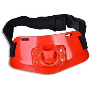 Agatige 26,9x13,4x7,5 cm/10,6x5,3x2,9 po Support de Canne à Pêche, Canne à Pêche Taille Réglable Ceinture Combat Pêche Ventre Haut Pêche Combat Taille Réglable Porte-Canne à Pêche Ceinture (Rouge) (YuchooesEU, neuf)