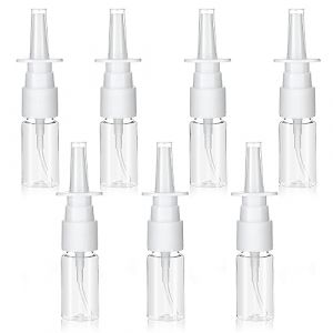 Giantree 10 ml flacon vaporisateur nasal vide, 7 pièces petit flacon vaporisateur clair vide flacon vaporisateur rechargeable pour eau parfum huiles essentielles vaporisateur désinfectant plaies (Andidad, neuf)