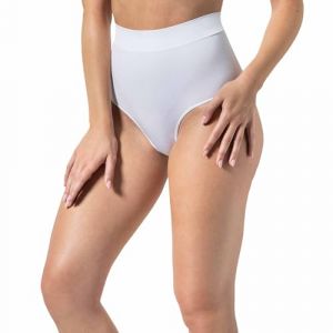 Risalti Culotte Femme, Culotte Gainante Femme Ventre Plat - sous Vetements Feminins, Culotte Femme Taille Haute, Culottes Et Slips en Microfibe, Culotte sans Couture Femme - Made in Italy (RISALTI, neuf)