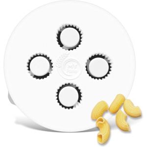 MY PASTA - Elbow Sugo &ndash; P&acirc;tisserie pour biscuits de No&euml;l &ndash; Accessoires pour machine &agrave; p&acirc;tes compatible avec la machine &agrave; p&acirc;tes Avance Matrices &agrave; p&acirc;tes pour faire maison (Feinkost Engel, neuf)