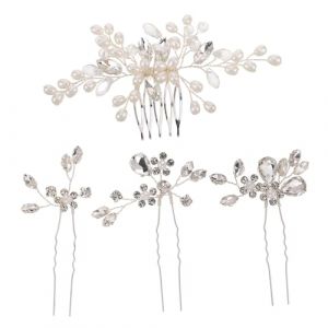 LIFKOME 1ensemble Pinceaux &agrave; Cheveux D&eacute;coratifs Pour Femmes Accessoires De Mari&eacute;e Coiffure &Eacute;l&eacute;gante Style Chinois &Eacute;pingles &agrave; Cheveux Fleurs Pour Mari&eacute;e (hdybs, neuf)