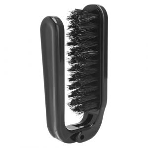 Brosse &agrave; barbe &agrave; poils pour homme - Brosse de rasage pliable - Brosse &agrave; cheveux - Brosse &agrave; moustache - Brosse &agrave; barbe pratique pour le soin de la barbe (PLMN, neuf)