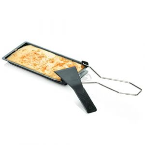 BOSKA Cheese Barbeclette® de Gril à raclette/Caquelon à fromage avec spatule/Compatible barbecue/Noir / 175 x 85 mm (Habitas Online, neuf)