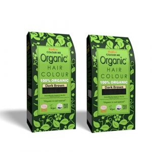 Radico Colour Me Organic Coloration au henn&eacute; 100 % naturel bio et organique 9 herbes sans ammoniaque PPD PTD avec Ecocert, Halal, Vegan 100 g (ORGANIChaarverf, neuf)
