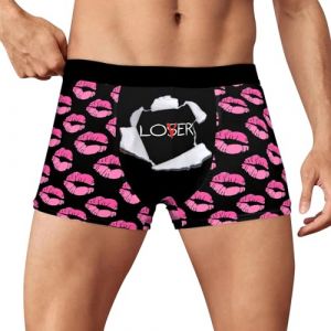 DeaAmyGline Boxer Homme Humour Saint Valentin,Boxer Saint Valentin,Calecon Personnalisé Homme Humour Boxer Personnalisable Cadeau Saint Valentin,Boxer Homme Sexy,Lingerie Sexy Homme (DeaAmyGline【5-12jours de livraison】⭐⭐⭐⭐⭐, neuf)