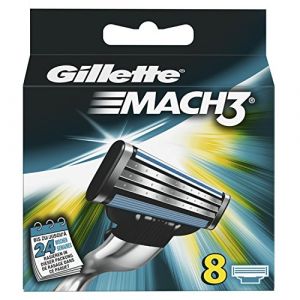Gillette Mach3 Ancienne version Lames de rasoir 8 lames (CrazyKangaroo, neuf)