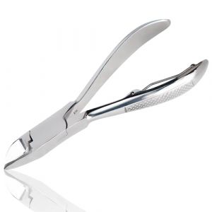 TITANIA pince à ongles avec des lames droites acier à haute teneur en carbone, coupe facilitée grâce à un mécanisme de ressort automatique, pince coupe ongle pour les hommes et les femmes (TITANIA Shop, neuf)