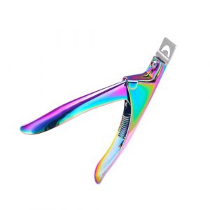 Coupe-ongles en acrylique - R&eacute;glable - En acier inoxydable - Pour salon et maison - Pour manucures pr&eacute;cises (Migcong, neuf)