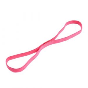 LIXSAZSE Bandeau Sport élastique Simple Style bandes de cheveux étroit anti-dérapant bandeaux cerceau femmes filles Yoga course tête enveloppement, Orange fluo (redenesly, neuf)