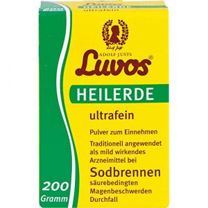 Luvos Heilerde ultrafein Pulver bei Sodbrennen, 200 g Poudre (apohealth - votre pharmacie allemande certifi&eacute;e, neuf)