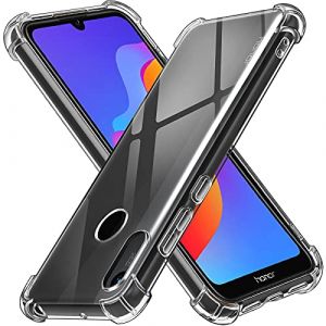 iVoler Coque pour Huawei Y6 2019 / Huawei Y6s 2019 / Honor 8A 2019 / Honor 8A 2020, Ultra Transparent &Eacute;tui de Protection en Silicone Antichoc avec Coins Renforc&eacute;s, Clair Mince Souple TPU Bumper Housse (AYRmall-AMFR, neuf)