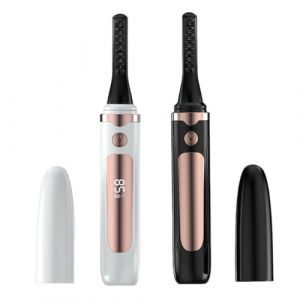Recourbe-cils chauffant avec peigne - Rechargeable par USB, recourbe-cils professionnel &agrave; chauffage rapide, recourbe-cils s&ucirc;r - Obtenez des cils naturels et durables (hefeimingheyangshangmaoyouxiangongsi, neuf)