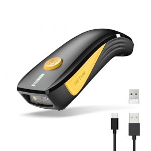 NETUM CS7501 Scanner de code QR – Lecteur de codes-barres Bluetooth amélioré, mini lecteur de codes-barres portable 1D et 2D pour la gestion des stocks, scanner d'images sans fil pour tablettes (NETUM Official store, neuf)