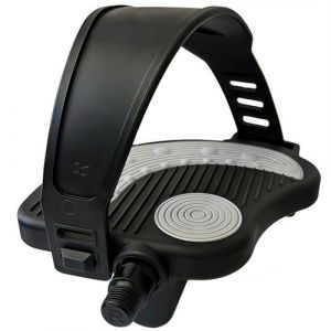 1 Paire de p&eacute;dales de v&eacute;lo d'appartement avec Sangles &ndash; Axe 9/16" (14,3 mm) &ndash; P&eacute;dales de v&eacute;lo r&eacute;glables et antid&eacute;rapantes pour v&eacute;lo d'appartement (遵义播州余坦商贸有限公司, neuf)