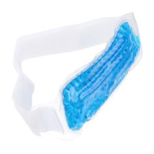 WRITWAA Bandes De Gel De Refroidissement Front Maux De T&ecirc;te Fatigue Coup De Soleil R&eacute;utilisables Couleur Bleue (Saieli, neuf)