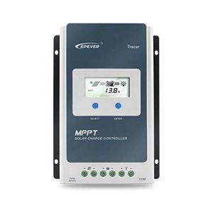 EPEVER® 30A MPPT Contrôleur de Charge Solaire 12V/24V avec Afficheur LCD pour Stations de Communication et Systèmes Domestiques - Tracer 3210AN (SolaMr-EU, neuf)