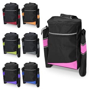 Biscay Sac de Béquille de Mobilité - Rose | Sac pour scooter de mobilité sac pour fauteuil roulant support pour canne de marche sacs et paniers pour fauteuil roulant et scooter de mobilité accessoires (Dignity Healthcare Group, neuf)