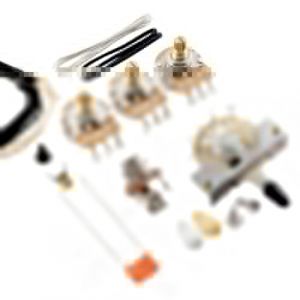 Musiclily Pro Kit C&acirc;blage &eacute;lectronique Circuit pour Guitare &eacute;lectrique Style ST American SSS avec S&eacute;lecteur 5 Positions et Potentiom&egrave;tres 3A, Pris Nickel (Musiclily Direct France, neuf)