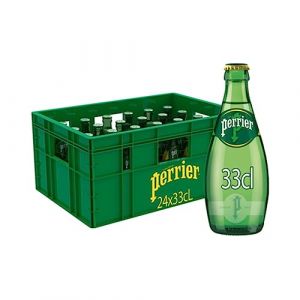 Perrier - Eau minérale naturelle gazeuse (verre) -24x33 cl (Wine And More, neuf)