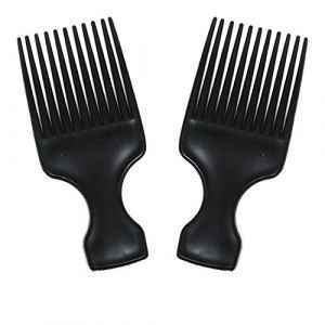 Peigne Afro x2 pour cheveux épais. Style Simple, démêler les avec facilité. (Rocking Party, neuf)