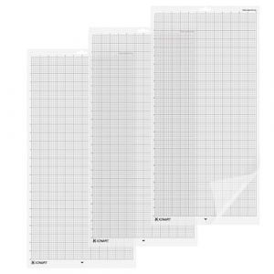 XINART Lot de 3 tapis de découpe de rechange pour Silhouette Cameo 4/3/2/1 - Poignée standard - Tapis de découpe de 30 x 60 cm pour tapis de découpe pour Cameo 5 (XINART, neuf)