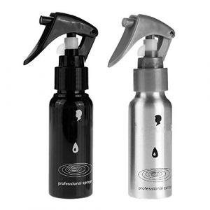 Kcvzitrds 10 Pcs 60 Ml Mini Argent Mat en Aluminium PulvéRisateur PulvéRisateur Applicateur Bouteilles Salon de Coiffure Coiffeur PulvéRisateur Bouteille D'Eau (mashengtongKYQ, neuf)