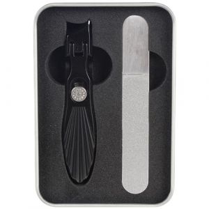 Coupe-ongles pour ongles des doigts et des orteils pour ongles &eacute;pais en acier inoxydable pour prot&eacute;ger contre les &eacute;claboussures lors de la manucure (Lusbees, neuf)