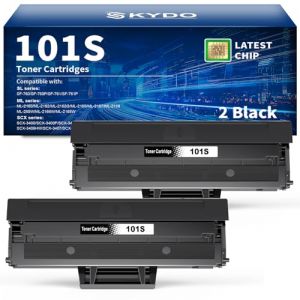 Skydo Toner MLT-D101S Compatible pour Samsung mlt-d101s d101s pour ML-2168W ML-2160 ML-2165W ML-2168W SCX-3400 SCX-3405 SCX-3405W SCX-3405F SCX-3405FW SF760 SF-761 SF760P (Noir, 2-Pack) (Skydo-EU, neuf)